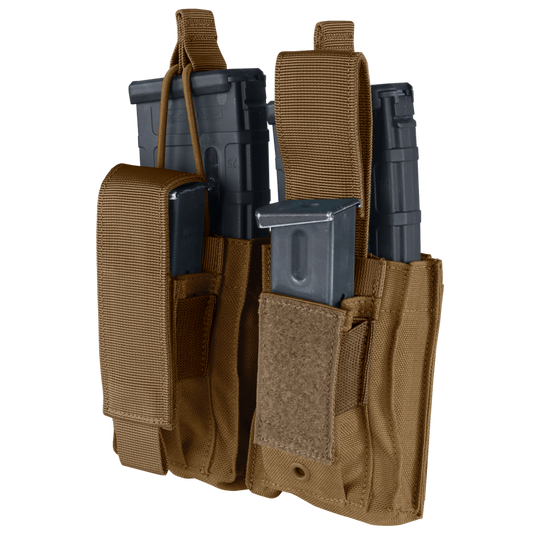 Double Kangaroo Mag Pouch Gen II - MultiCam Black