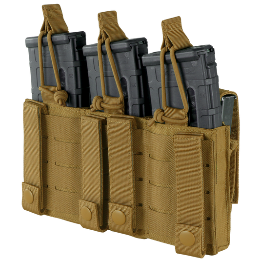 Triple Kangaroo Mag Pouch Gen II - MultiCam Black