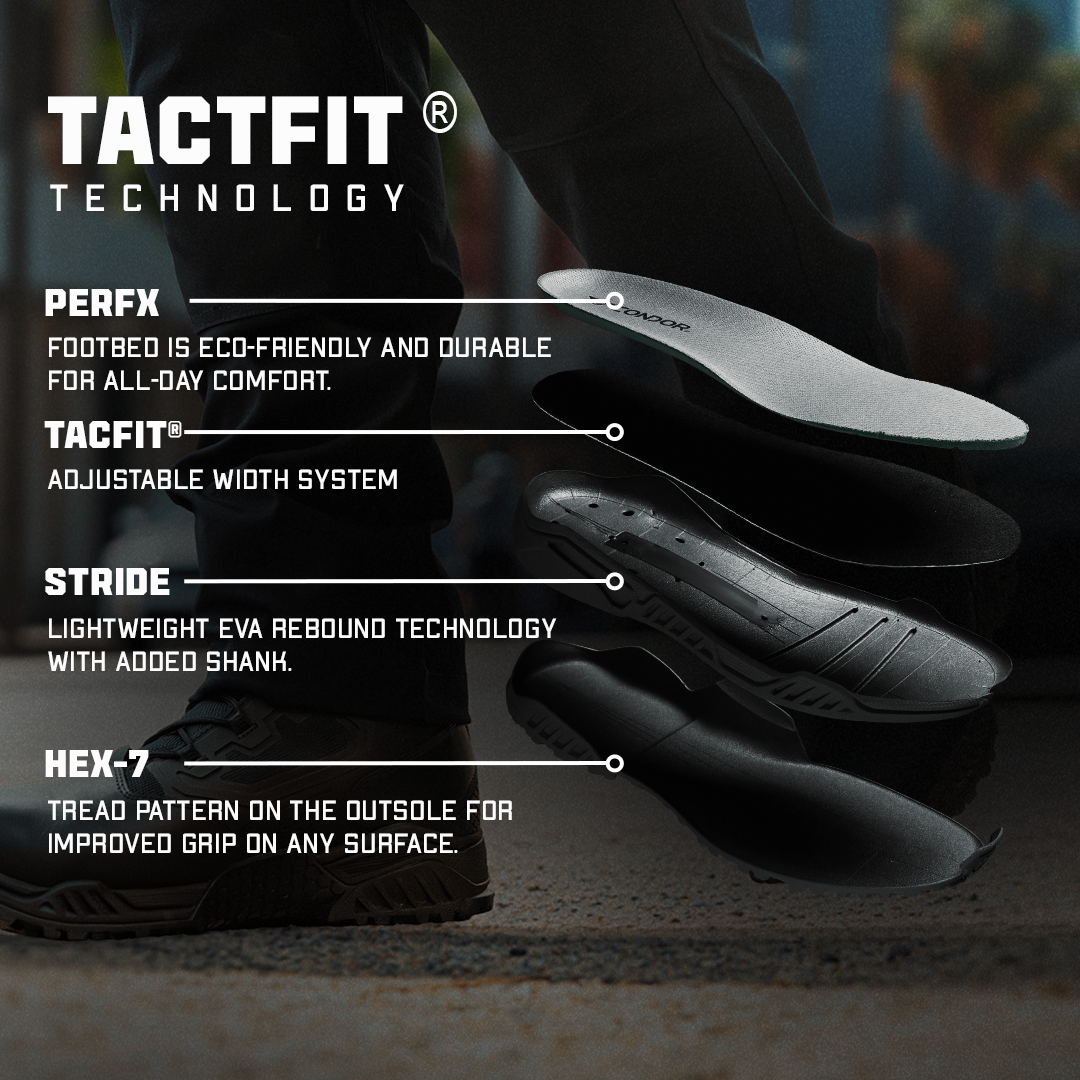Brigade 8" Tactical Boots