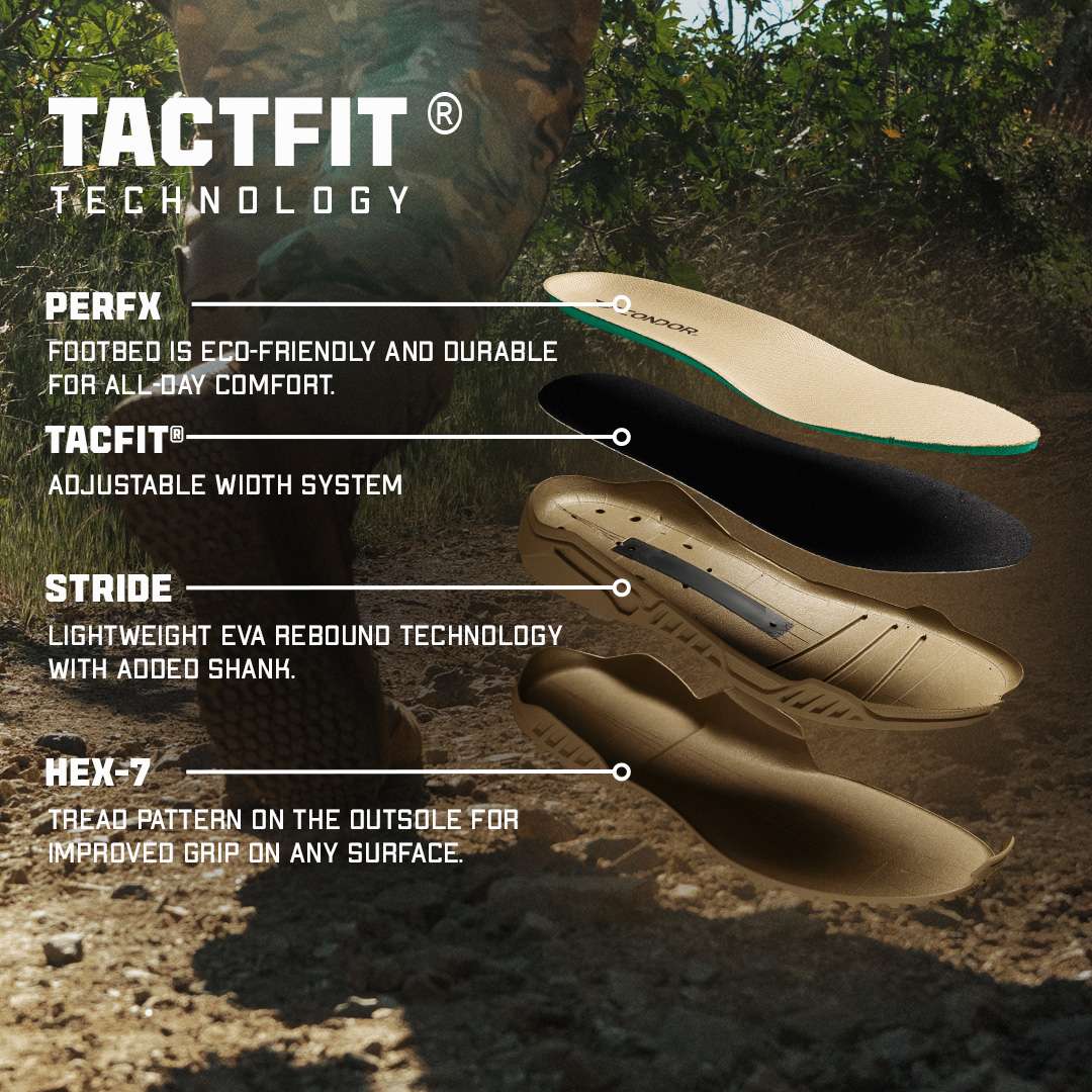 Brigade 6" Tactical Boots (Coyote Brown)