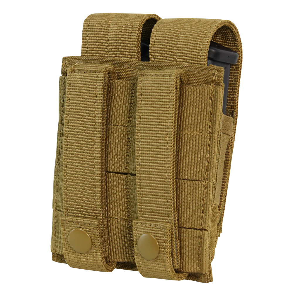 Double Pistol Mag Pouch - MultiCam Black