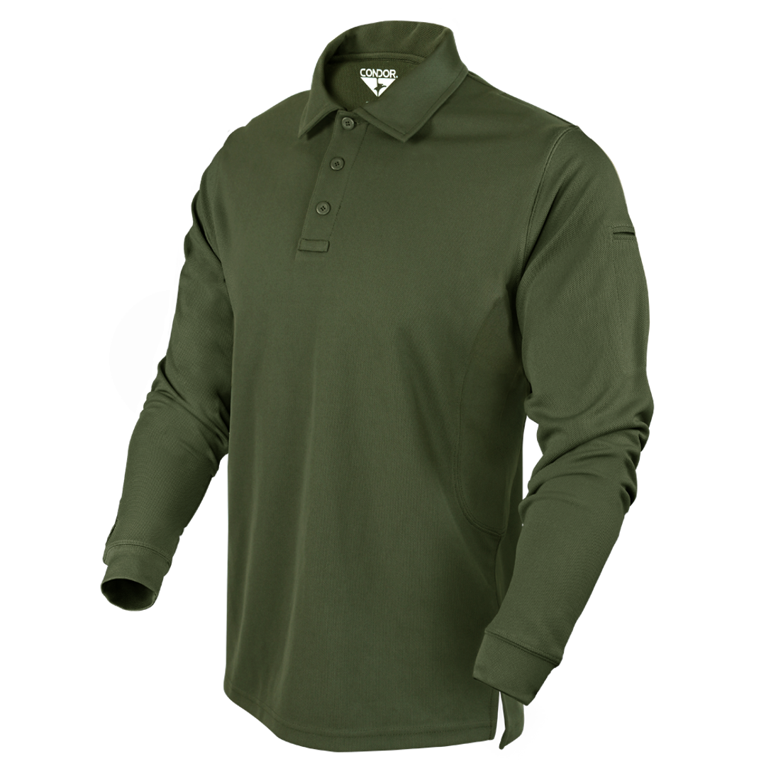 Long Sleeve Performance Tactical Polo