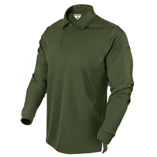 Long Sleeve Performance Tactical Polo