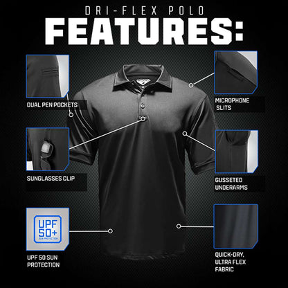 Short Sleeve Dri-Flex Tactical Polo