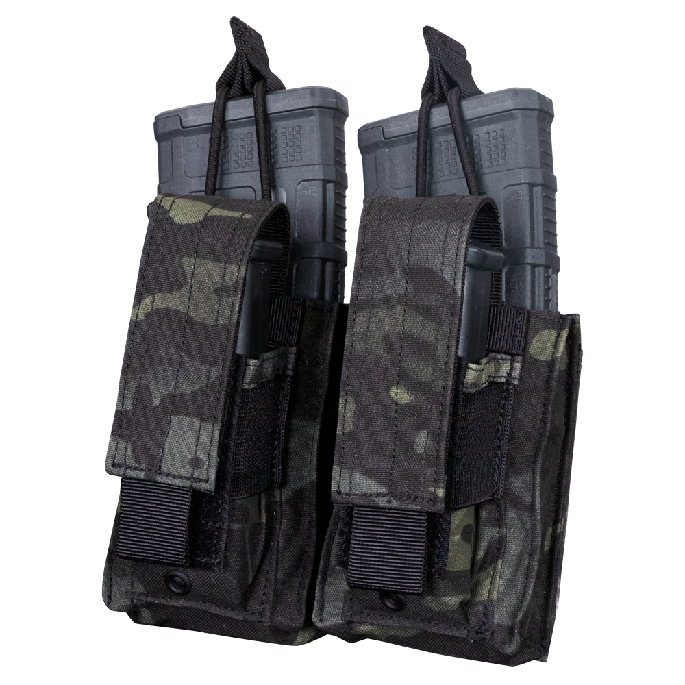 Double Kangaroo Mag Pouch Gen II - MultiCam Black