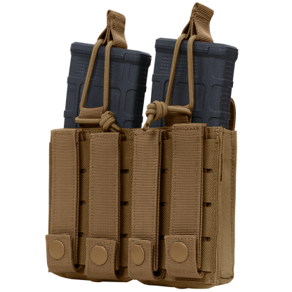 Double Kangaroo Mag Pouch Gen II - MultiCam Black