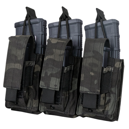 Triple Kangaroo Mag Pouch Gen II - MultiCam Black