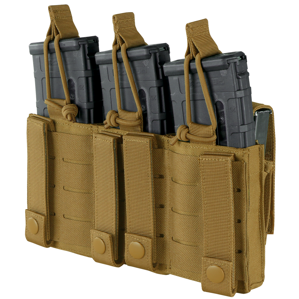 Triple Kangaroo Mag Pouch Gen II - MultiCam Black