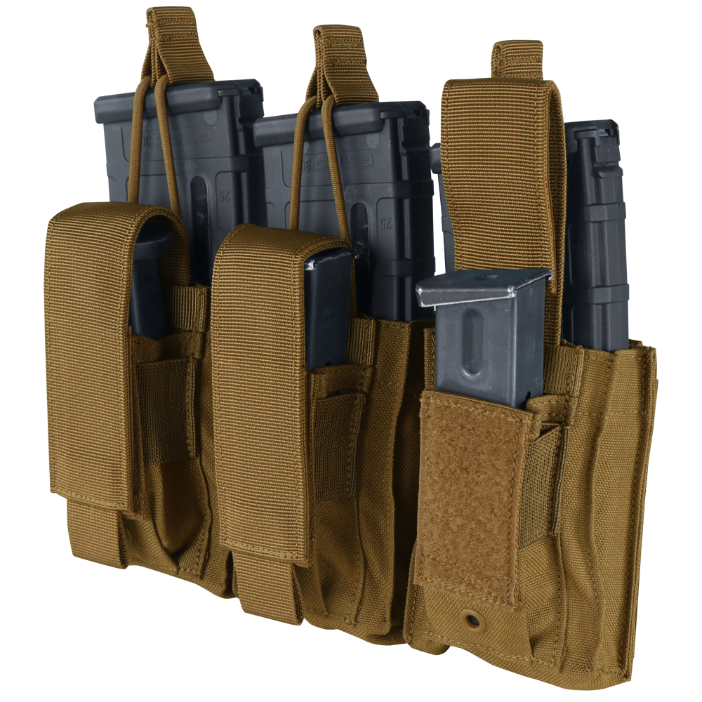 Triple Kangaroo Mag Pouch Gen II - MultiCam Black