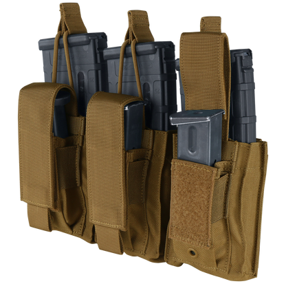 Triple Kangaroo Mag Pouch Gen II - MultiCam Black