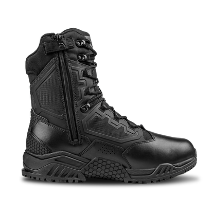 Brigade 8" Tactical Boots - Zip (Black)