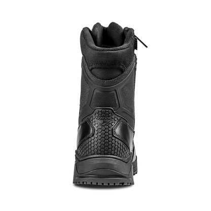 Brigade 8" Tactical Boots - Zip (Black)