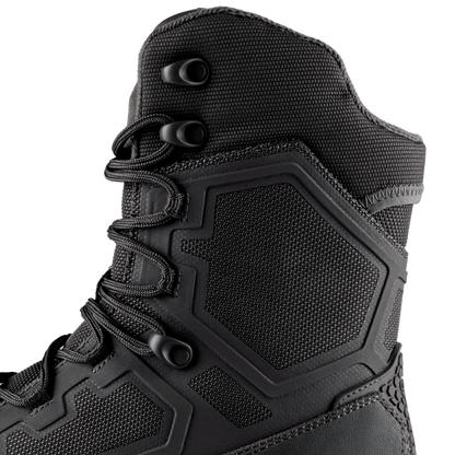 Brigade 8" Tactical Boots - Zip (Black)