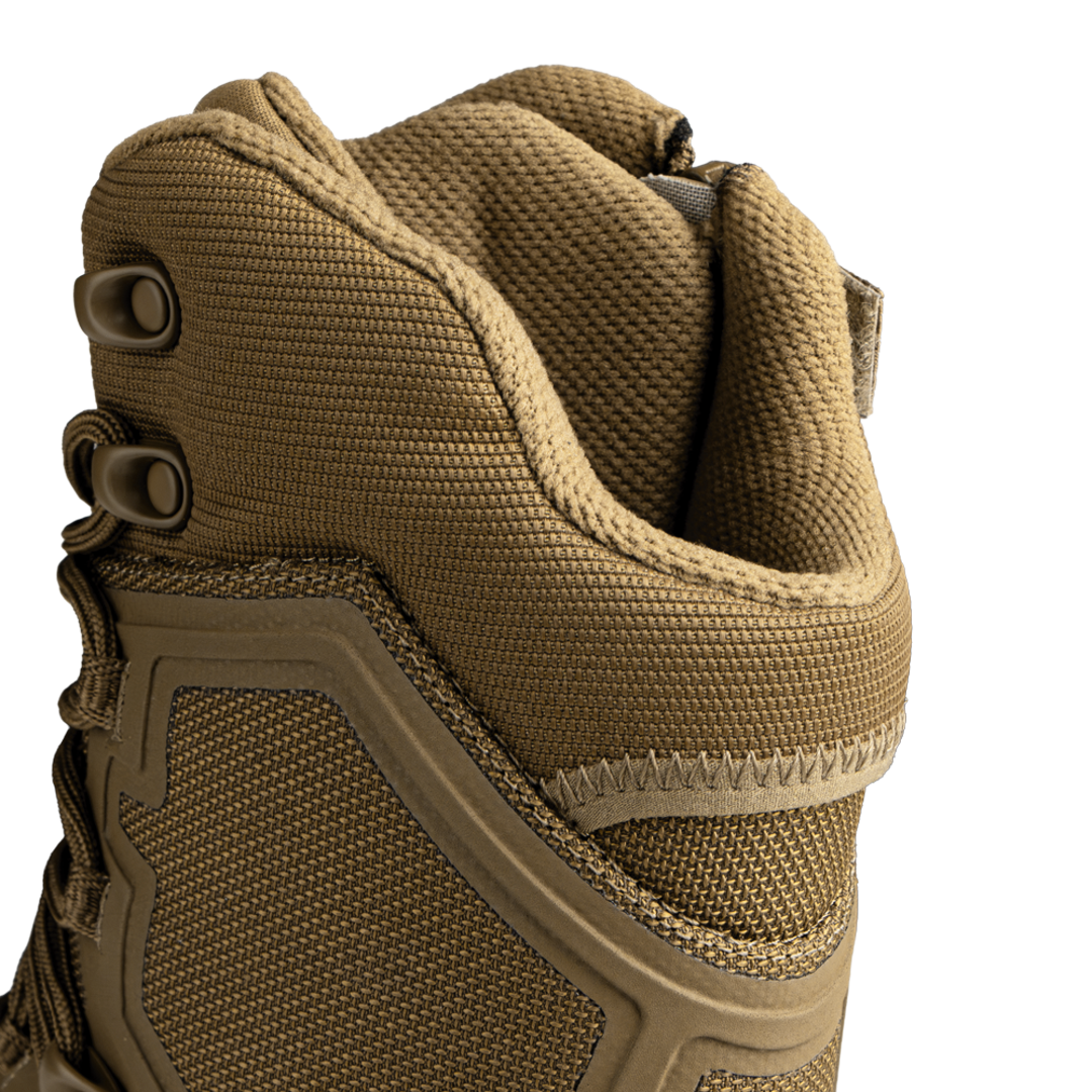 Brigade 8" Tactical Boots - Zip (Coyote Brown)
