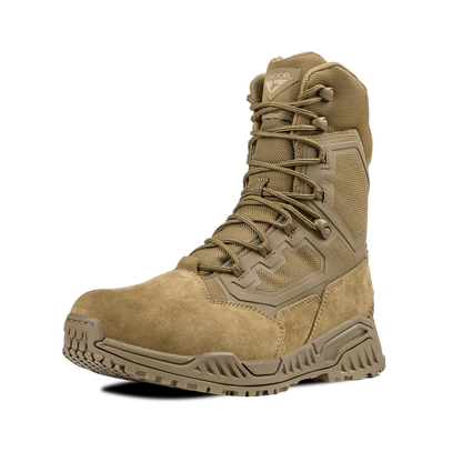 Brigade 8" Tactical Boots - Zip (Coyote Brown)