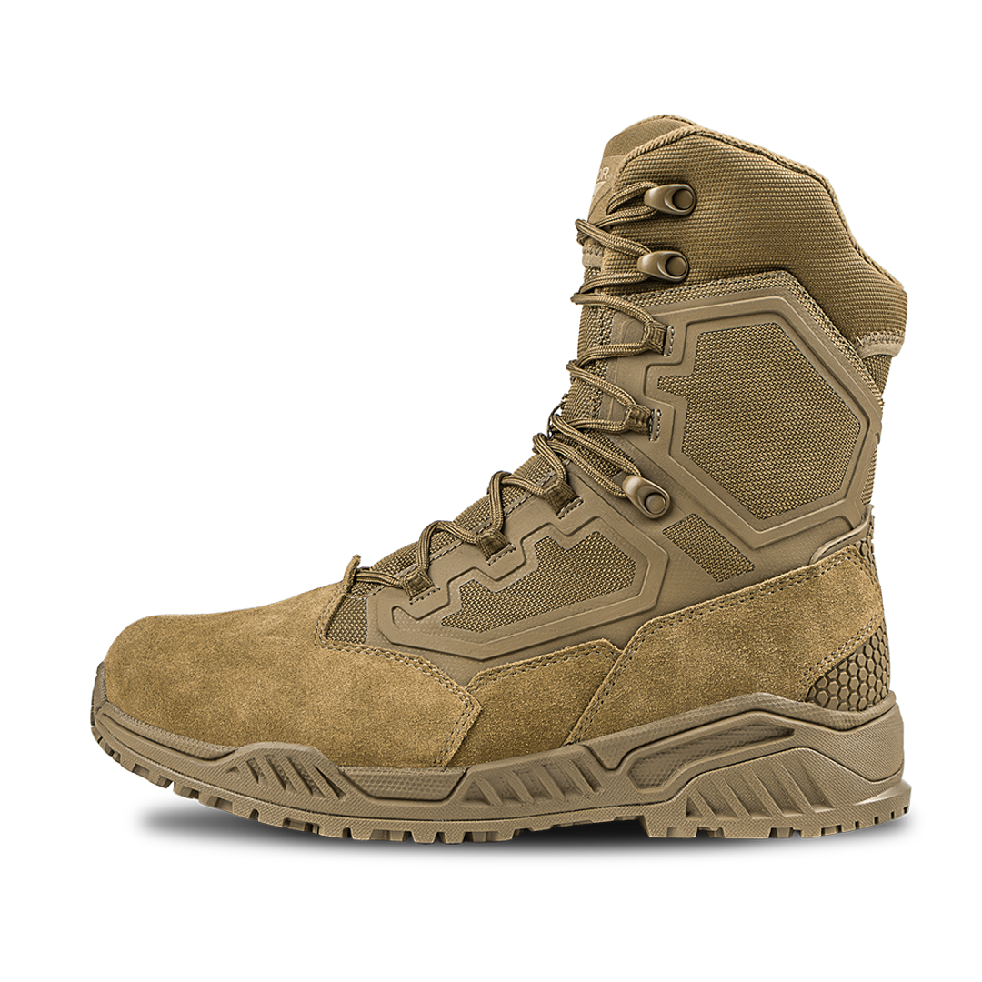 Brigade 8" Tactical Boots - Zip (Coyote Brown)