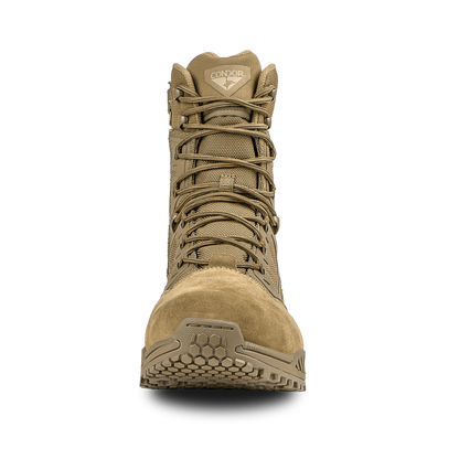 Brigade 8" Tactical Boots - Zip (Coyote Brown)