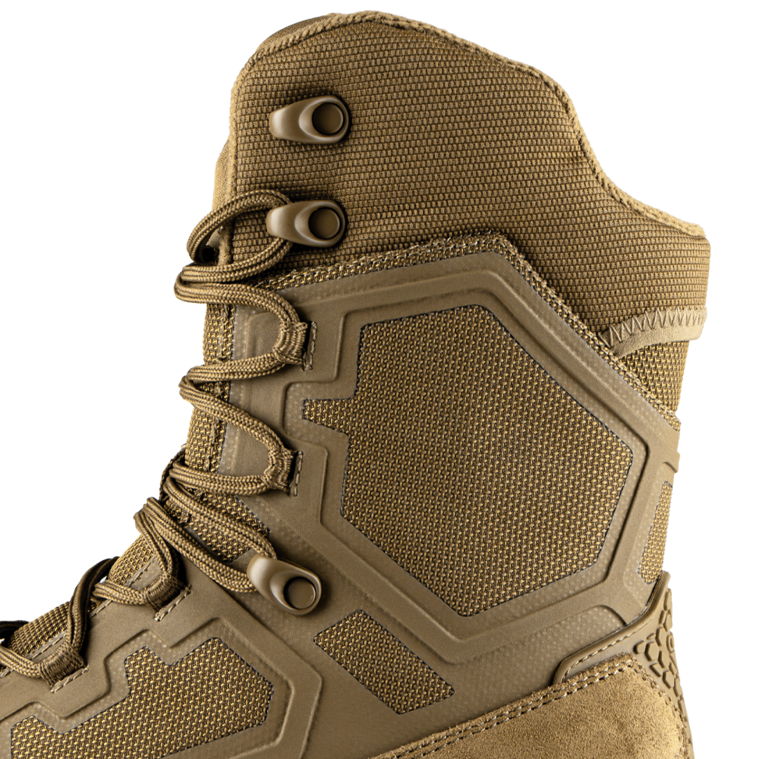 Brigade 8" Tactical Boots - Zip (Coyote Brown)