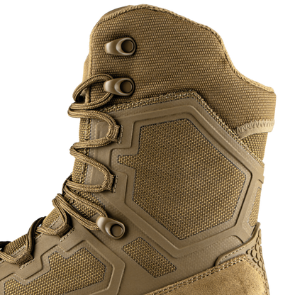 Brigade 8" Tactical Boots - Zip (Coyote Brown)