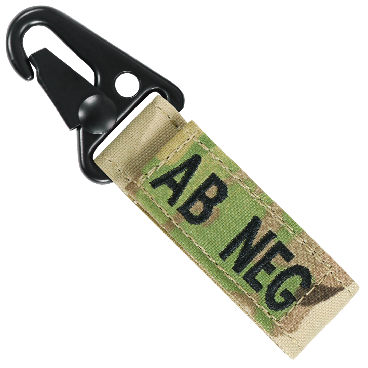 Blood Type Key Chain - MultiCam