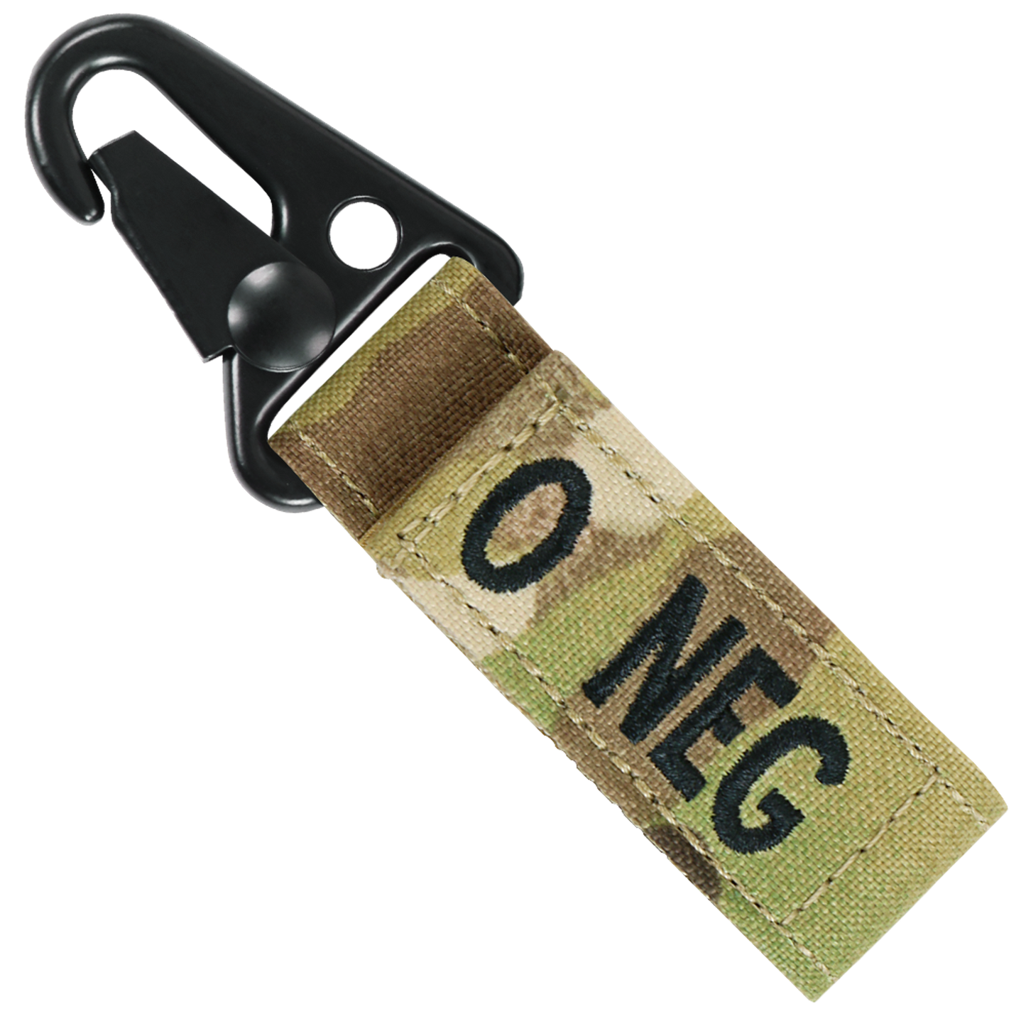 Blood Type Key Chain - MultiCam