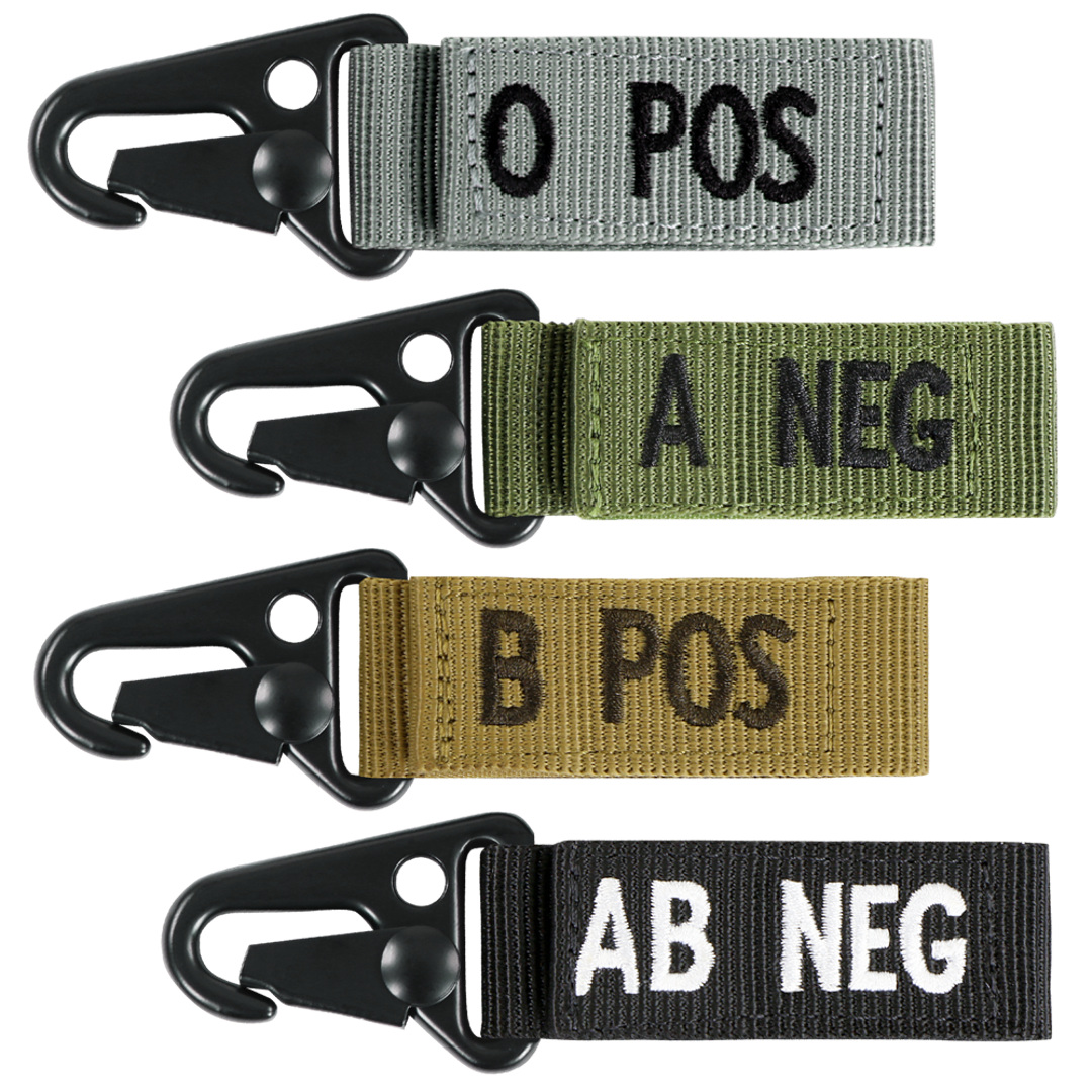 Blood Type Key Chain