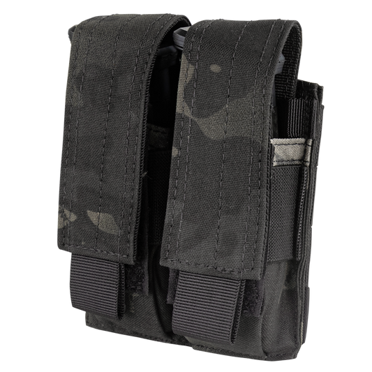 Double Pistol Mag Pouch - MultiCam Black