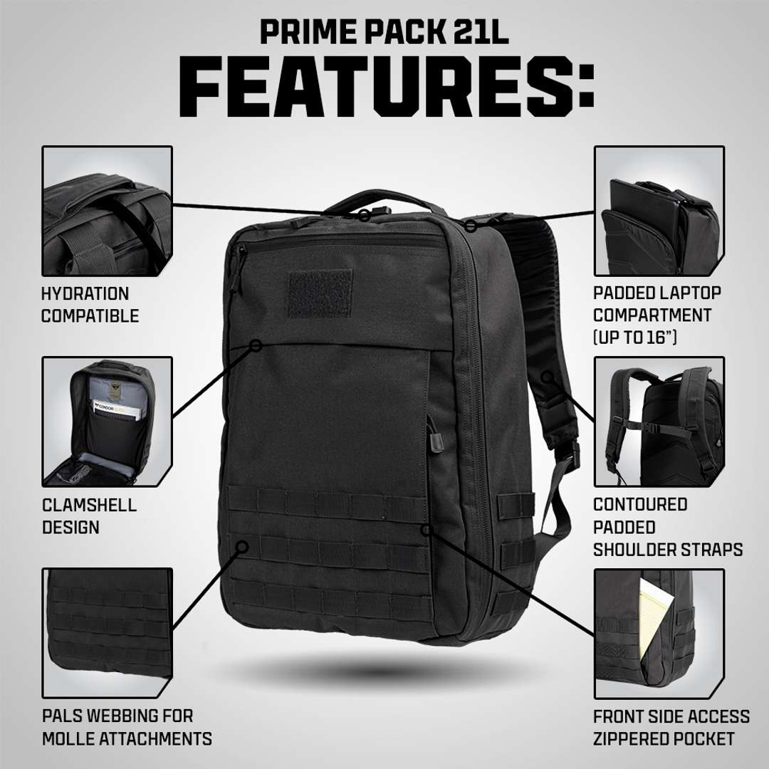 Prime Pack 21L - MultiCam Black